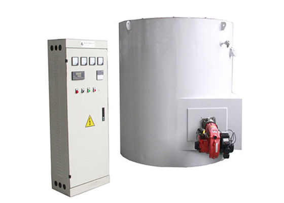 China Crucible Gas Fired Metal Melting Furnace High Performance 300kg - 800kg Capacity supplier