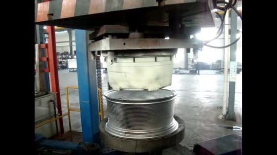 China Aluminum Wheel Hub Aluminium Casting Machine , Low Pressure Casting Machine Energy Saving supplier