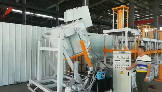 China Resistance Tilting Melting Furnace , Aluminum Alloy Industrial Melting Furnace supplier