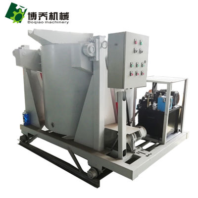 China Hydraulic Tilting Aluminum Melting Furnace High Efficiency For Casting Industry supplier